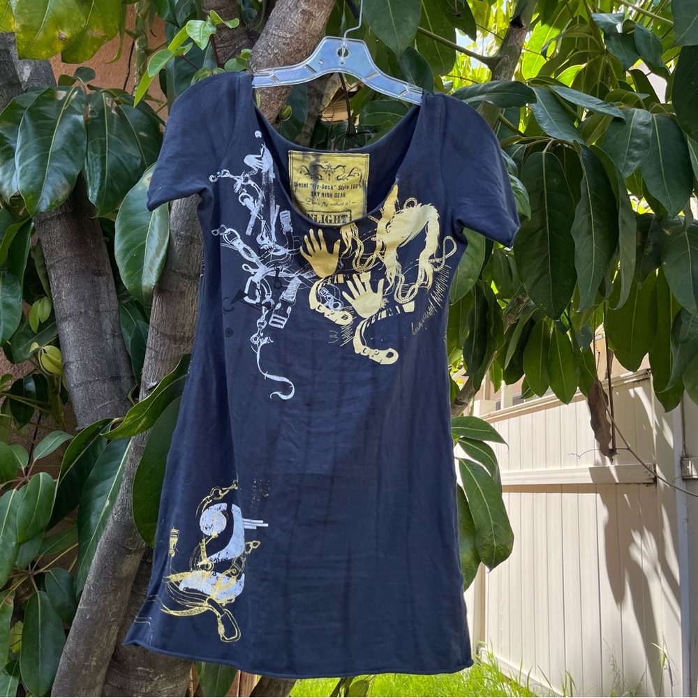 Rare Diesel Graphic Tee.